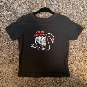 Baby Teith goth mom graphic tee 2t